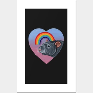 Rainbow Rat Posters and Art